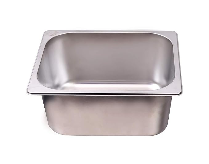 European GN Pan Steel  1/2x200mm